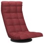 Silla de suelo giratoria de tela color vino tinto de vidaXL, Sillas de suelo - Ref: Foro24-336582, Precio: 106,41 €, Descuent...