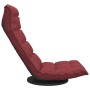 Silla de suelo giratoria de tela color vino tinto de vidaXL, Sillas de suelo - Ref: Foro24-336582, Precio: 106,41 €, Descuent...