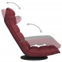 Silla de suelo giratoria de tela color vino tinto de vidaXL, Sillas de suelo - Ref: Foro24-336582, Precio: 106,41 €, Descuent...