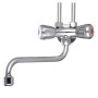 SCHÜTTE Low pressure two-handle sink mixer tap chrome by SCHÜTTE, Faucets - Ref: Foro24-438729, Price: 71,12 €, Discount: %