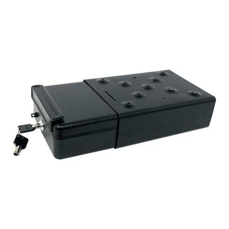 Carpoint Caja de seguridad de acero negro 22,5x16x7,5 cm de Carpoint, Mantenimiento, cuidado y decoración de vehículos - Ref:...