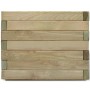 Square wooden flowerbed 50x50x40 cm by vidaXL, Pots and planters - Ref: Foro24-41659, Price: 59,51 €, Discount: %