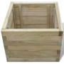 Square wooden flowerbed 50x50x40 cm by vidaXL, Pots and planters - Ref: Foro24-41659, Price: 59,51 €, Discount: %