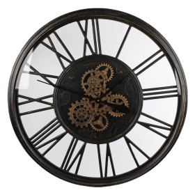 Gifts Amsterdam Olaf radar clock old black metal 86 cm by Gifts Amsterdam, Wall clocks - Ref: Foro24-439506, Price: 236,99 €,...