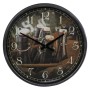 Gifts Amsterdam Wall Clock Bottles in Crate black metal 51 cm by Gifts Amsterdam, Wall clocks - Ref: Foro24-439507, Price: 35...