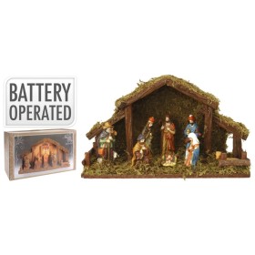 Ambiance Set of 8 Nativity Portal Figures by Ambiance, Portals - Ref: Foro24-439786, Price: 40,63 €, Discount: %