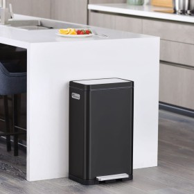 EKO Pedal bin X-Cube 30 L black by EKO, Waste containers - Ref: Foro24-439998, Price: 133,26 €, Discount: %