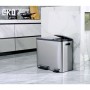 EKO EcoCasa pedal bin 3x15 L matte silver by EKO, Waste containers - Ref: Foro24-440011, Price: 139,17 €, Discount: %