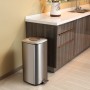 EKO Regent 20 L matte silver pedal trash can by EKO, Waste containers - Ref: Foro24-440012, Price: 103,01 €, Discount: %