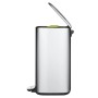 EKO Regent 20 L matte silver pedal trash can by EKO, Waste containers - Ref: Foro24-440012, Price: 103,01 €, Discount: %