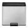 EKO Essential 2x15 L Matte Silver Pedal Trash Can by EKO, Waste containers - Ref: Foro24-440004, Price: 78,17 €, Discount: %