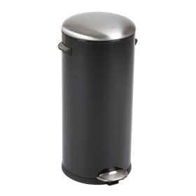 EKO Cubo de basura de pedal BelleDeluxe 30 L negro mate de EKO, Contenedores de residuos - Ref: Foro24-440018, Precio: 108,95...