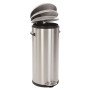 EKO BelleDeluxe Pedal Bin 30 L Matte Silver by EKO, Waste containers - Ref: Foro24-440017, Price: 112,66 €, Discount: %