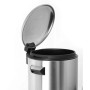 EKO BelleDeluxe Pedal Bin 30 L Matte Silver by EKO, Waste containers - Ref: Foro24-440017, Price: 112,66 €, Discount: %