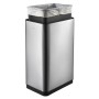 EKO Cubo de basura con sensor Mirage 45 L plateado mate de EKO, Contenedores de residuos - Ref: Foro24-440051, Precio: 171,82...