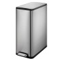 EKO Ecoslim Pedal Bin 2x20 L Matte Silver by EKO, Waste containers - Ref: Foro24-440022, Price: 168,19 €, Discount: %