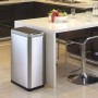 EKO Phantom 2x20 L sensor trash can matte silver by EKO, Waste containers - Ref: Foro24-440053, Price: 176,79 €, Discount: %