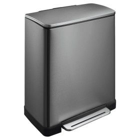 EKO Pedal cube E-Cube 28+18 L steel by EKO, Waste containers - Ref: Foro24-440029, Price: 197,17 €, Discount: %