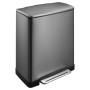 EKO Cubo de pedal E-Cube 28+18 L acero de EKO, Contenedores de residuos - Ref: Foro24-440029, Precio: 197,17 €, Descuento: %