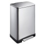 EKO E-Cube 40 L matte silver pedal bin by EKO, Waste containers - Ref: Foro24-440025, Price: 141,26 €, Discount: %