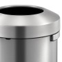 EKO Urban 90 L matte silver trash can with pedal by EKO, Waste containers - Ref: Foro24-440065, Price: 217,40 €, Discount: %