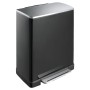 EKO Cubo de pedal E-Cube 28+18 L negro mate de EKO, Contenedores de residuos - Ref: Foro24-440028, Precio: 190,33 €, Descuent...