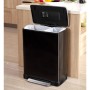 EKO E-Cube 28+18 L matte black pedal bin by EKO, Waste containers - Ref: Foro24-440028, Price: 190,33 €, Discount: %