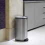 EKO Grace Pedal Bin 35 L Matte Silver by EKO, Waste containers - Ref: Foro24-440042, Price: 113,32 €, Discount: %