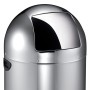 EKO Kickcan Pedal Bin 33 L Matte Silver by EKO, Waste containers - Ref: Foro24-440044, Price: 136,66 €, Discount: %