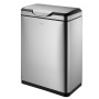 EKO Touch Bar Pro trash can 2x20 L matte silver by EKO, Waste containers - Ref: Foro24-440048, Price: 158,73 €, Discount: %