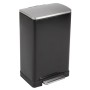 EKO Cubo de pedal E-Cube 40 L negro mate de EKO, Contenedores de residuos - Ref: Foro24-440026, Precio: 149,54 €, Descuento: %