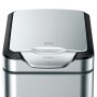 EKO Trash Can Touch Bar Tina 30 L Matte Silver by EKO, Waste containers - Ref: Foro24-440047, Price: 136,20 €, Discount: %