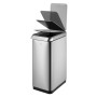 EKO Touch Bar 30 L matte silver Trash Can by EKO, Waste containers - Ref: Foro24-440046, Price: 141,49 €, Discount: %