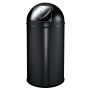 EKO Trash Can with Push Lid 40 L Matte Black by EKO, Waste containers - Ref: Foro24-440061, Price: 98,32 €, Discount: %