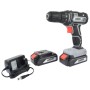 Brüder Mannesmann Cordless Drill 2x20 V 1.5 Ah by Brüder Mannesmann, Screwdrivers - Ref: Foro24-440337, Price: 90,02 €, Disco...