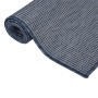 Alfombra de exterior de tejido plano azul 140x200 cm de vidaXL, Alfombras - Ref: Foro24-340797, Precio: 50,97 €, Descuento: %