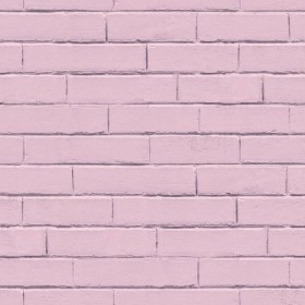 Good Vibes Pink Brick Wall Wallpaper by Noordwand, Painted paper - Ref: Foro24-440430, Price: 31,64 €, Discount: %