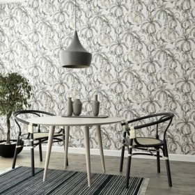 Topchic Monkey Jungle Leaves gray and black wallpaper by Noordwand, Painted paper - Ref: Foro24-440459, Price: 31,99 €, Disco...