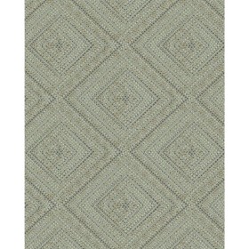 Topchic Wallpaper Tone On Tone Diamonds in metallic green by Noordwand, Painted paper - Ref: Foro24-440467, Price: 27,99 €, D...