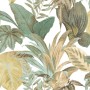 Topchic Big Leaves Tapete in Grün und Beige von Noordwand, Bemaltes Papier - Ref: Foro24-440454, Preis: 51,87 €, Rabatt: %