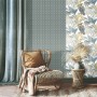 Noordwand Topchic Big Leaves blue and beige wallpaper by Noordwand, Painted paper - Ref: Foro24-440455, Price: 50,63 €, Disco...