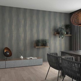 Topchic Metallic Gray Stripes Effect Wallpaper by Noordwand, Painted paper - Ref: Foro24-440475, Price: 23,99 €, Discount: %