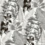 Noordwand -Tapete Good Vibes Big Leaves schwarz und weiß von Noordwand, Bemaltes Papier - Ref: Foro24-440440, Preis: 36,43 €,...