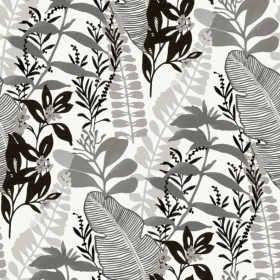 Noordwand Wallpaper Good Vibes Big Leaves black and white by Noordwand, Painted paper - Ref: Foro24-440440, Price: 36,99 €, D...