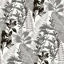 Noordwand -Tapete Good Vibes Big Leaves schwarz und weiß von Noordwand, Bemaltes Papier - Ref: Foro24-440440, Preis: 36,43 €,...