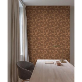 Topchic Papel de pared Graphic Shapes Facet naranja metalizado de Noordwand, Papel pintado - Ref: Foro24-440486, Precio: 26,9...