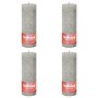 Bolsius Velas rústicas Shine 4 unidades gris arena 190x68 mm de Bolsius, Velas - Ref: Foro24-440841, Precio: 25,00 €, Descuen...