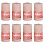 Bolsius Velas rústicas Shine 8 unidades rosa brumoso 100x50 mm de Bolsius, Velas - Ref: Foro24-440800, Precio: 37,69 €, Descu...