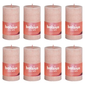 Bolsius Rustic Shine Candles 8 Einheiten Misty Pink 100x50 mm von Bolsius, Kerzen - Ref: Foro24-440800, Preis: 37,69 €, Rabat...