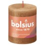 Bolsius Shine rustikale Kerzen 4 Einheiten gewürztes Braun 80x68 mm von Bolsius, Kerzen - Ref: Foro24-440809, Preis: 16,99 €,...